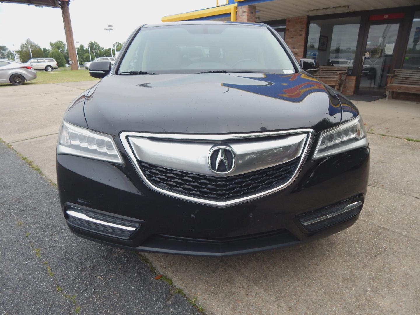 2014 Black /Tan Leather Acura MDX (5FRYD4H2XEB) with an 3.5L V6 engine, Automatic transmission, located at 3120 W Tennessee St, Tallahassee, FL, 32304-1002, (850) 575-6702, 30.458841, -84.349648 - Photo#1